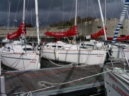 Stage Croisère Concarneau 2007 - Une partie de la flotte